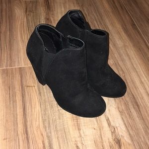 Black booties